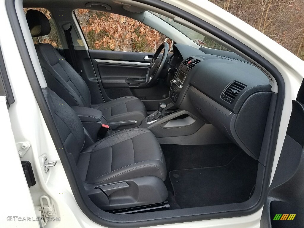 2008 Jetta SE Sedan - Campanella White / Anthracite Black photo #9