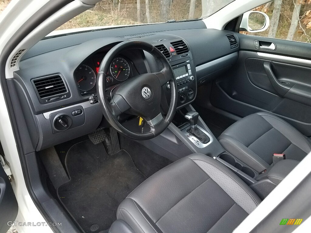 2008 Jetta SE Sedan - Campanella White / Anthracite Black photo #20