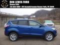 2017 Lightning Blue Ford Escape SE 4WD  photo #1