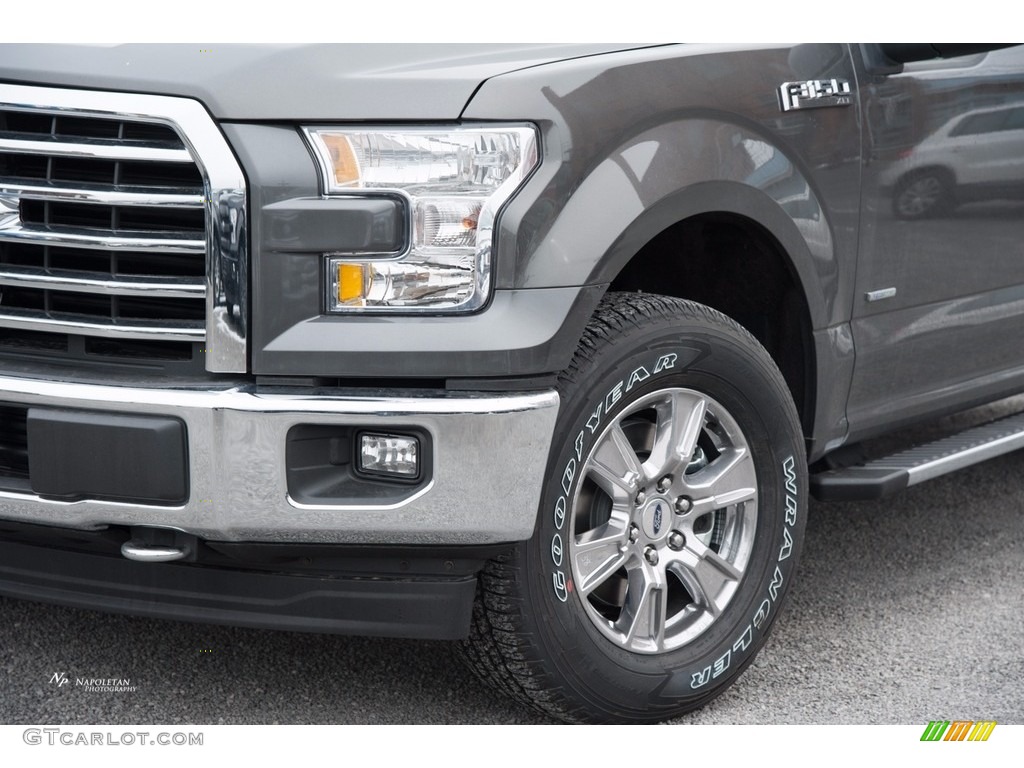2017 F150 XLT SuperCrew 4x4 - Magnetic / Earth Gray photo #2