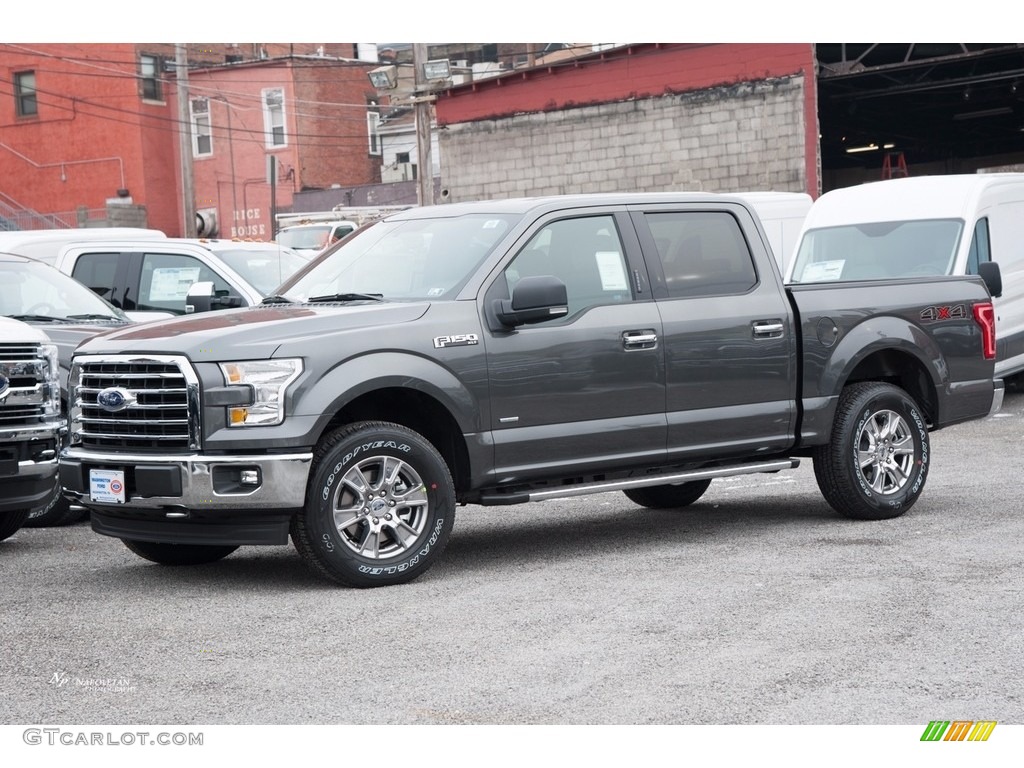 2017 F150 XLT SuperCrew 4x4 - Magnetic / Earth Gray photo #1