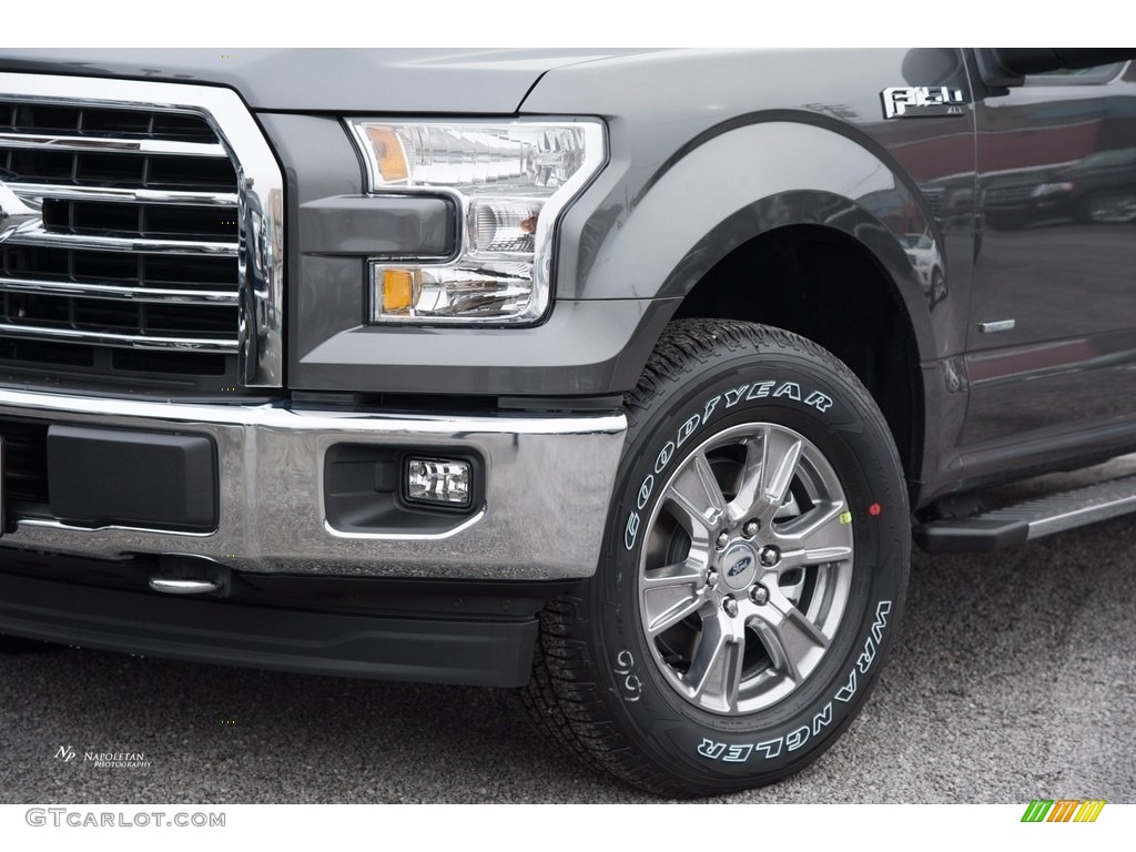2017 F150 XLT SuperCrew 4x4 - Magnetic / Earth Gray photo #2