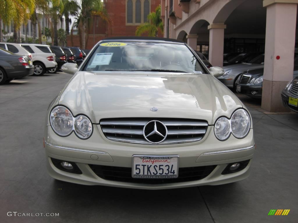 2006 CLK 350 Cabriolet - designo Silver Metallic / Stone photo #5