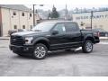 2017 Shadow Black Ford F150 XL SuperCrew 4x4  photo #1