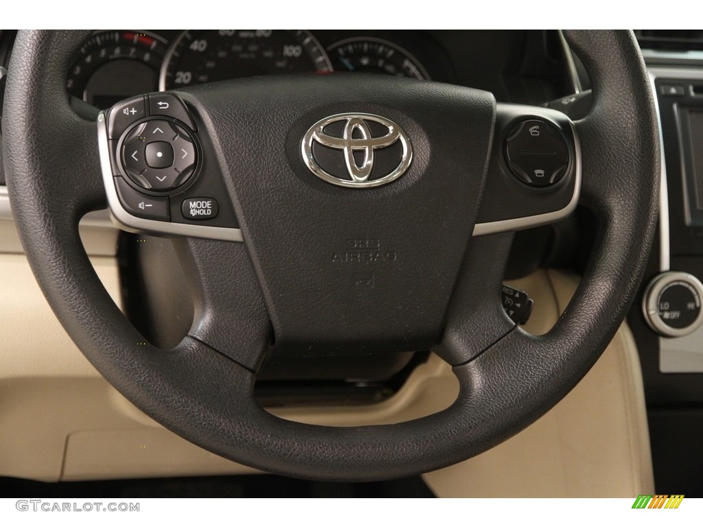 2014 Camry LE - Cypress Pearl / Ivory photo #6