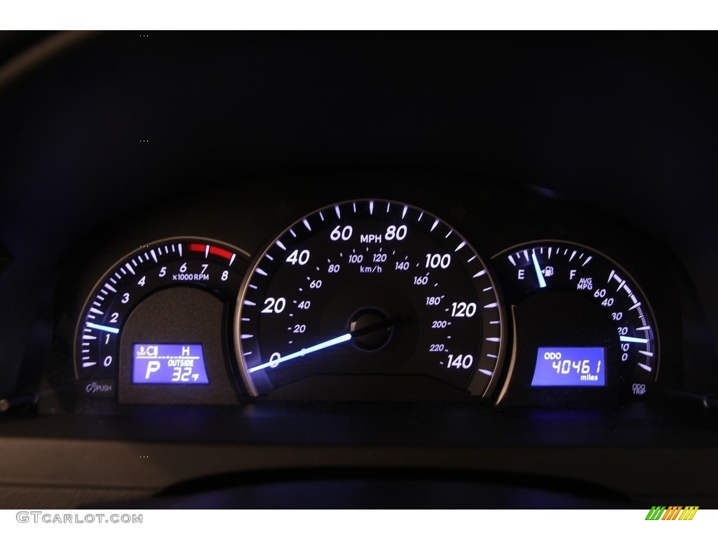 2014 Camry LE - Cypress Pearl / Ivory photo #7