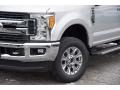 2017 Ingot Silver Ford F250 Super Duty XLT SuperCab 4x4  photo #2