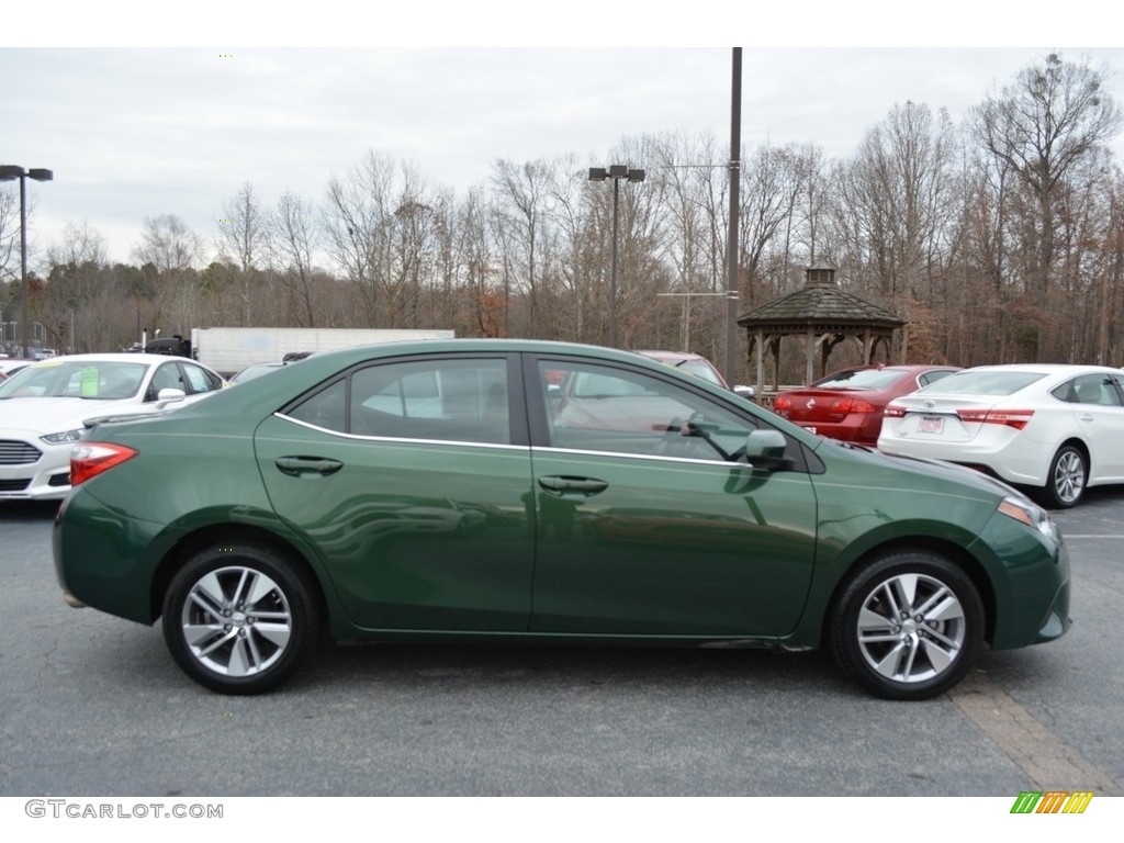 2014 Corolla LE Eco - 4Evergreen Mica / Ash photo #2