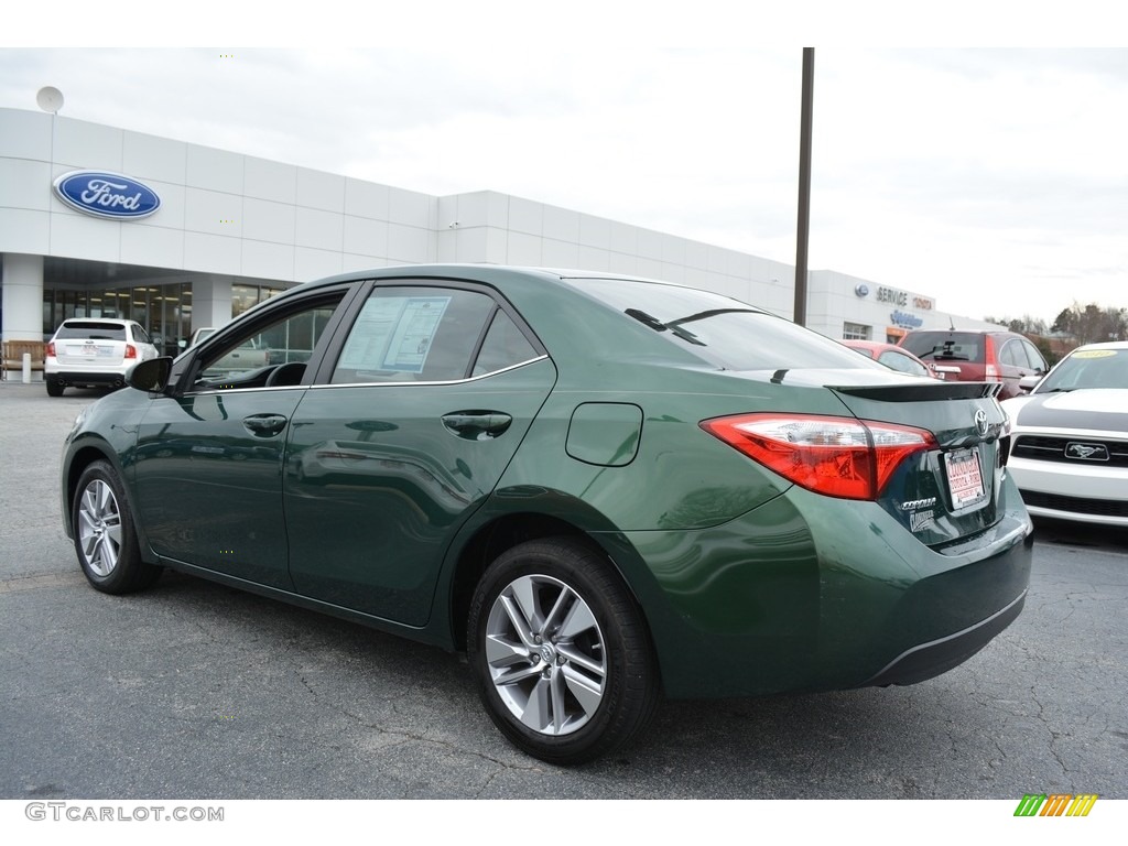 2014 Corolla LE Eco - 4Evergreen Mica / Ash photo #5