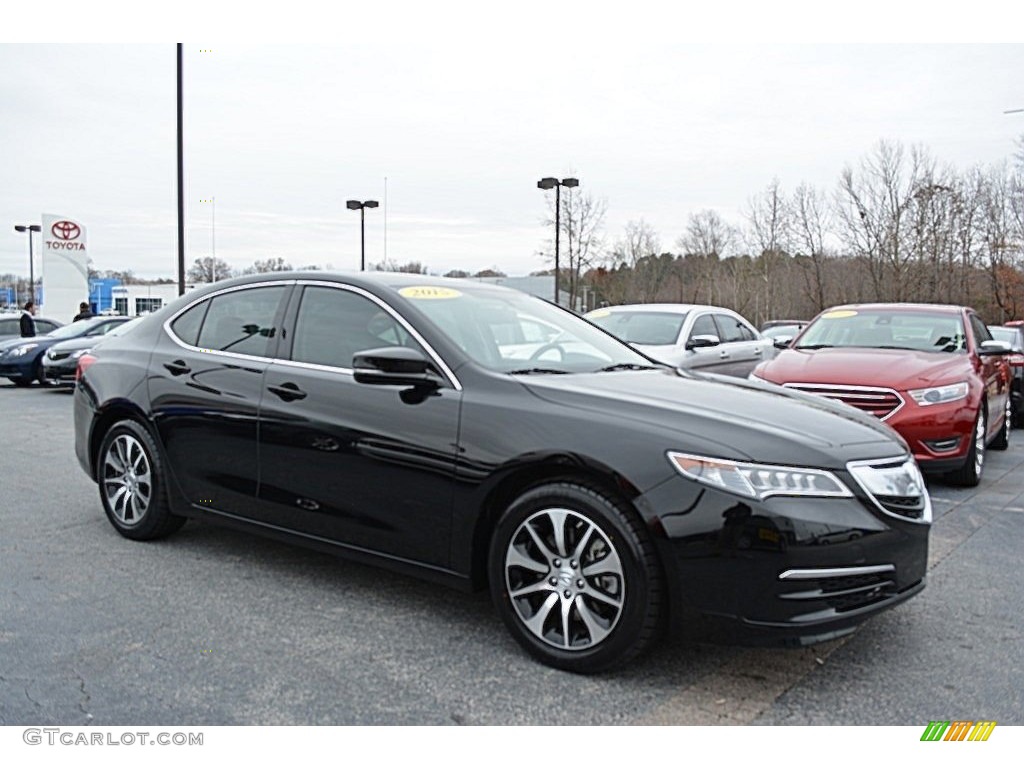 2015 TLX 2.4 - Black Copper Pearl / Graystone photo #1