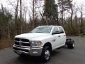 2017 Bright White Ram 3500 Tradesman Crew Cab 4x4 Chassis  photo #2