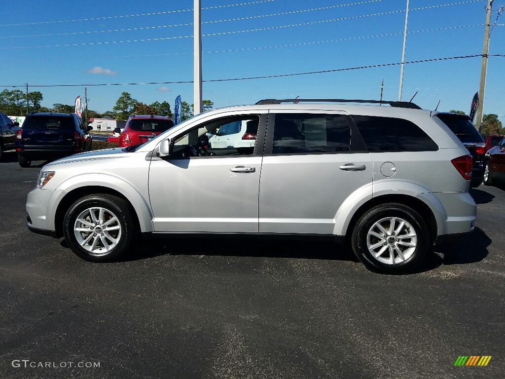 2014 Journey SXT - Bright Silver Metallic / Black photo #2