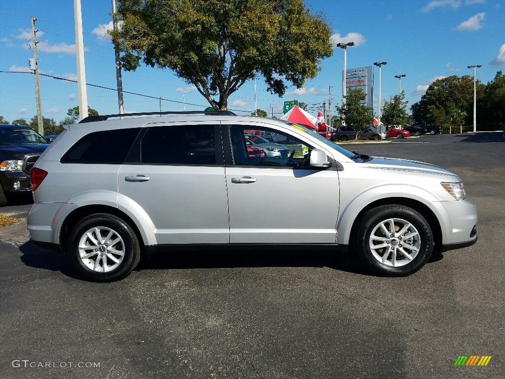 2014 Journey SXT - Bright Silver Metallic / Black photo #3