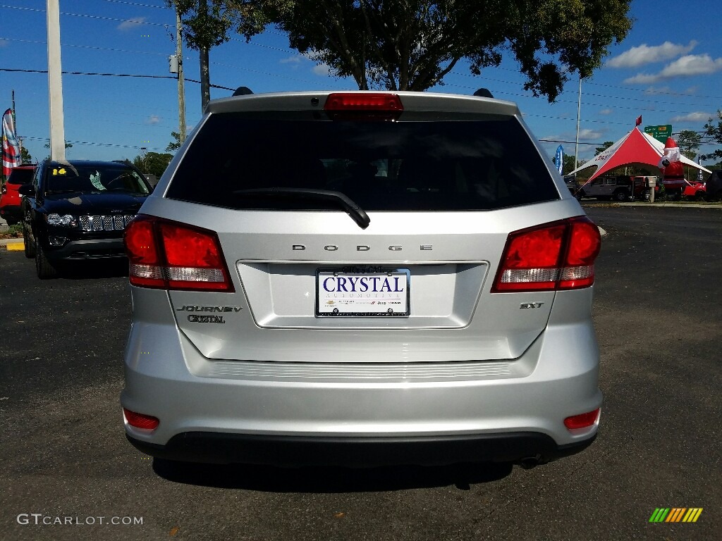 2014 Journey SXT - Bright Silver Metallic / Black photo #7