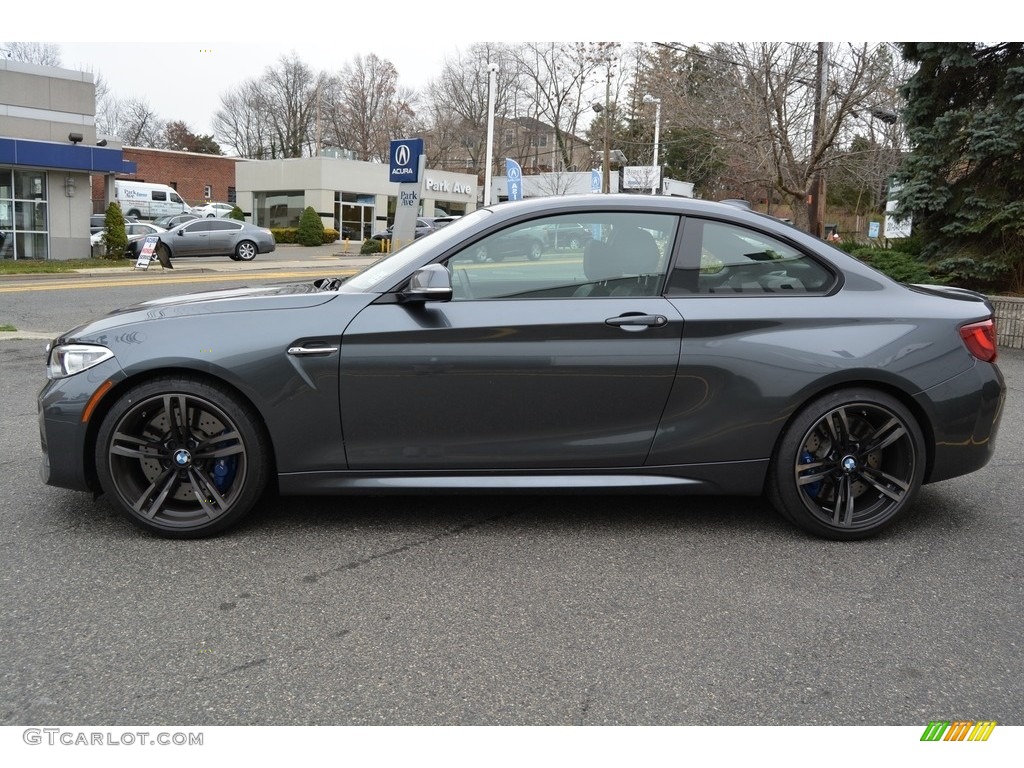 2016 M2 Coupe - Mineral Grey Metallic / Black/Blue Highlight photo #6