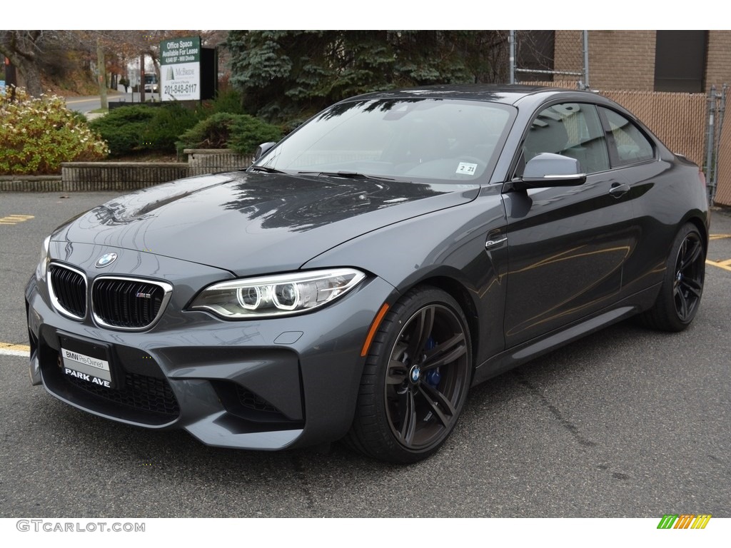 2016 M2 Coupe - Mineral Grey Metallic / Black/Blue Highlight photo #7