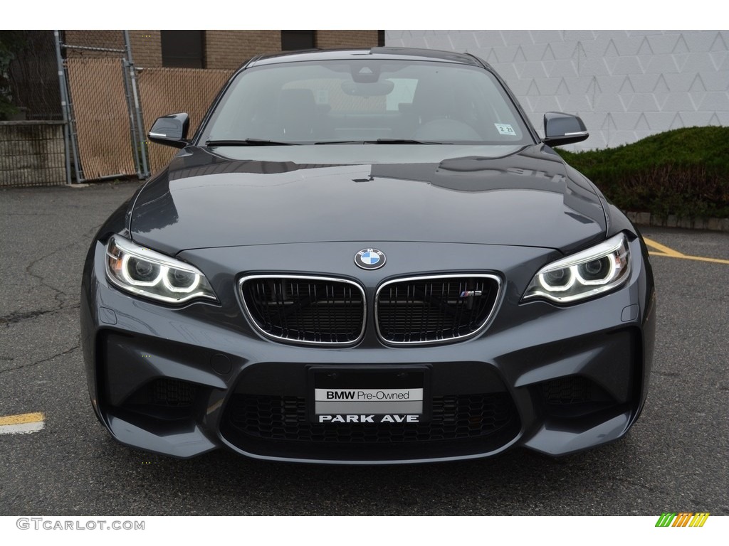 2016 M2 Coupe - Mineral Grey Metallic / Black/Blue Highlight photo #8