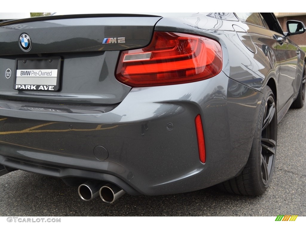 2016 M2 Coupe - Mineral Grey Metallic / Black/Blue Highlight photo #24