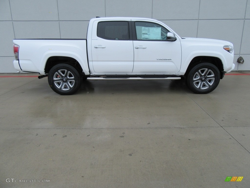 Super White 2017 Toyota Tacoma Limited Double Cab 4x4 Exterior Photo #117541340