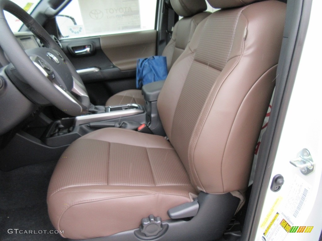 2017 Toyota Tacoma Limited Double Cab 4x4 Front Seat Photo #117541823