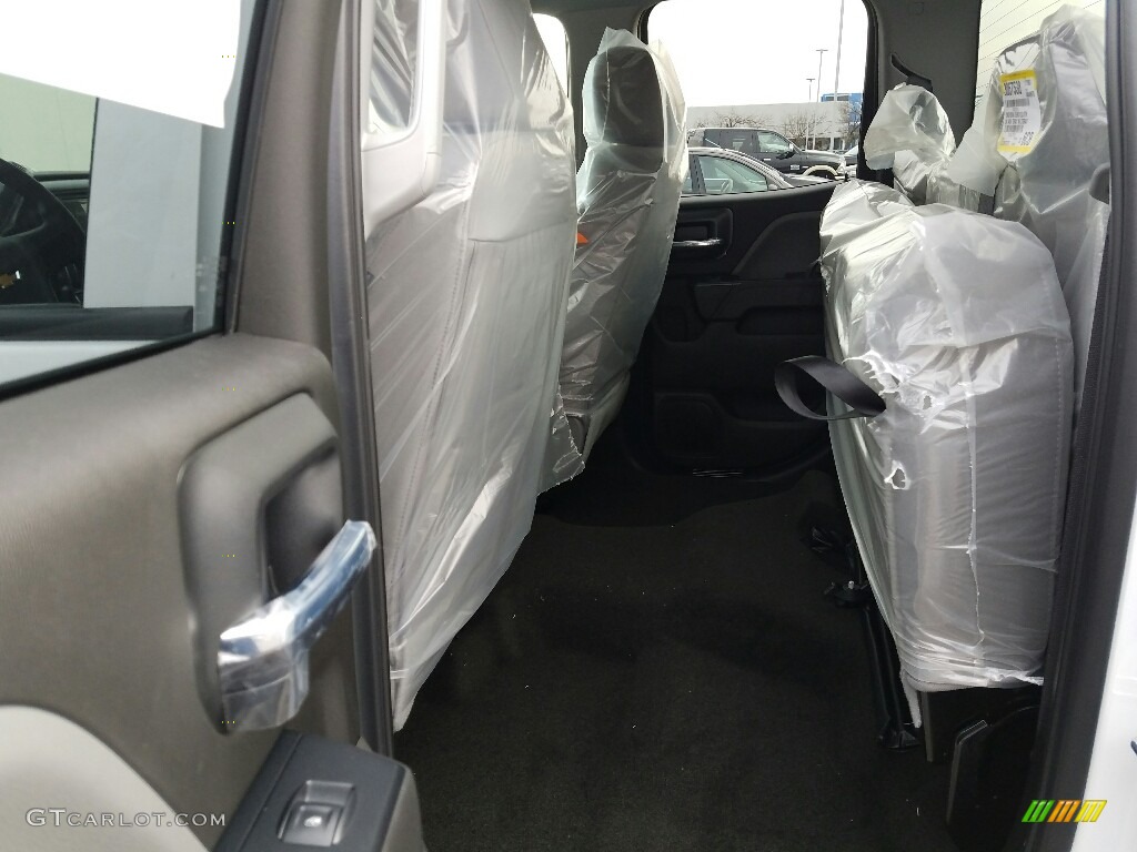 2017 Silverado 1500 Custom Double Cab - Summit White / Dark Ash/Jet Black photo #6