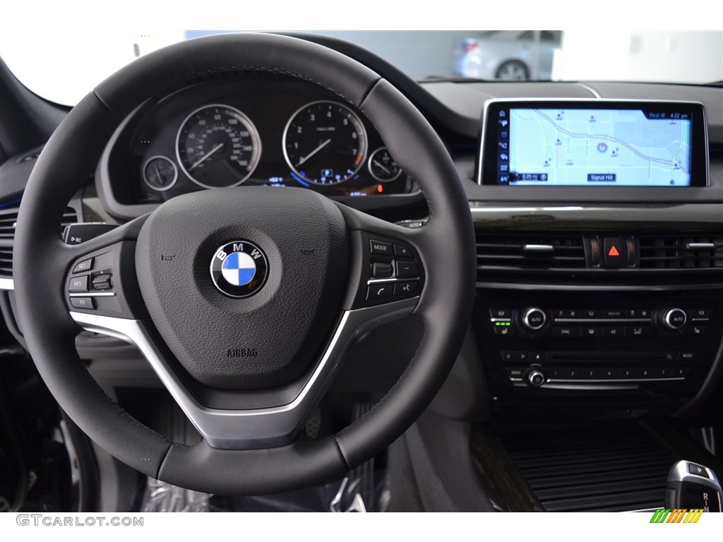 2017 BMW X5 sDrive35i Black Dashboard Photo #117543041