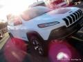 2015 Bright White Jeep Cherokee Trailhawk 4x4  photo #34