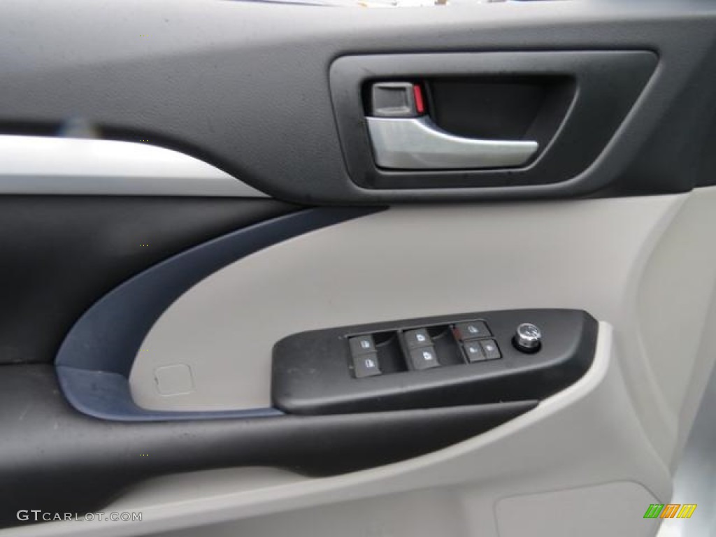 2017 Highlander XLE - Celestial Silver Metallic / Ash photo #10