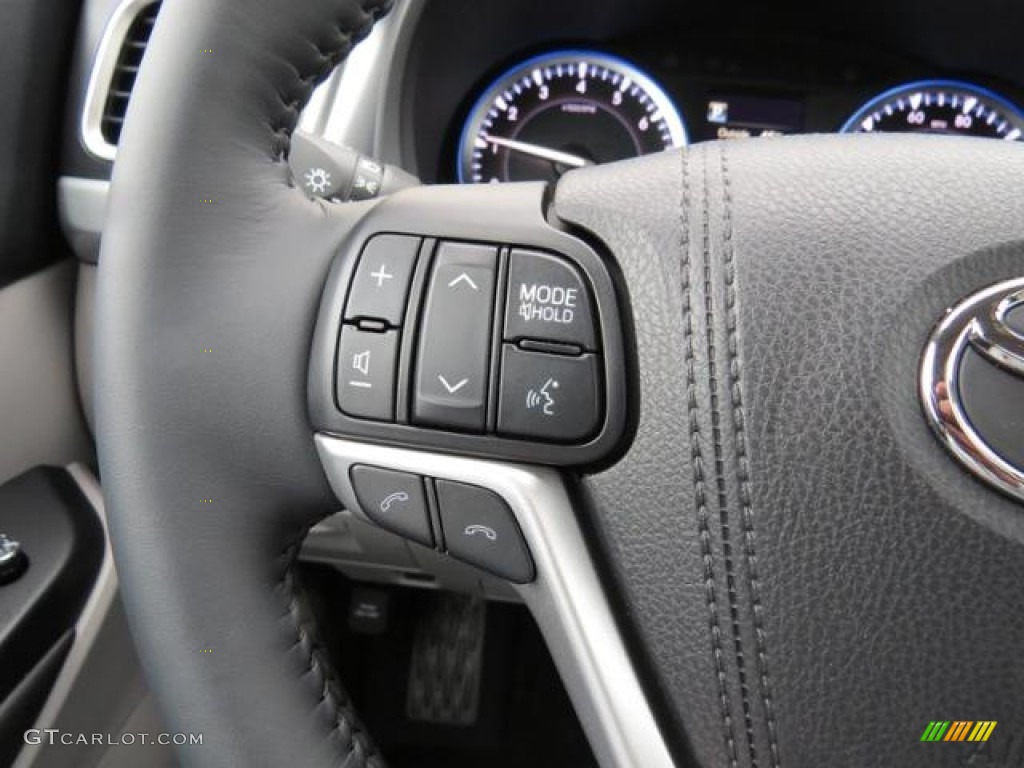 2017 Highlander XLE - Celestial Silver Metallic / Ash photo #14