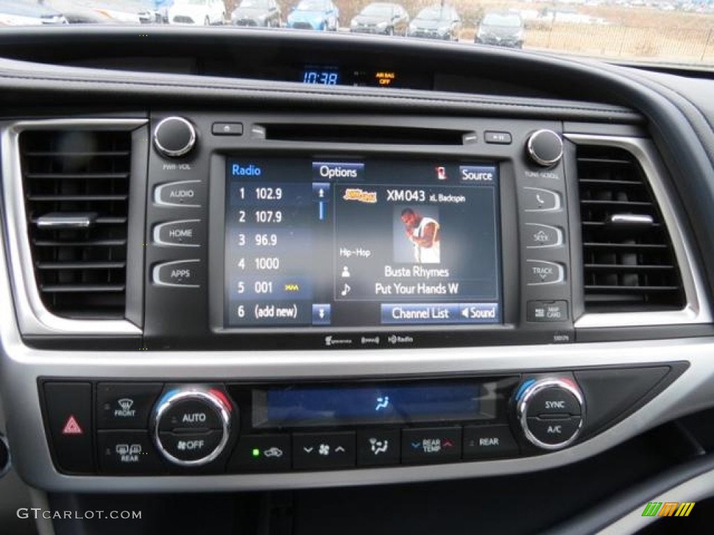 2017 Highlander XLE - Celestial Silver Metallic / Ash photo #20