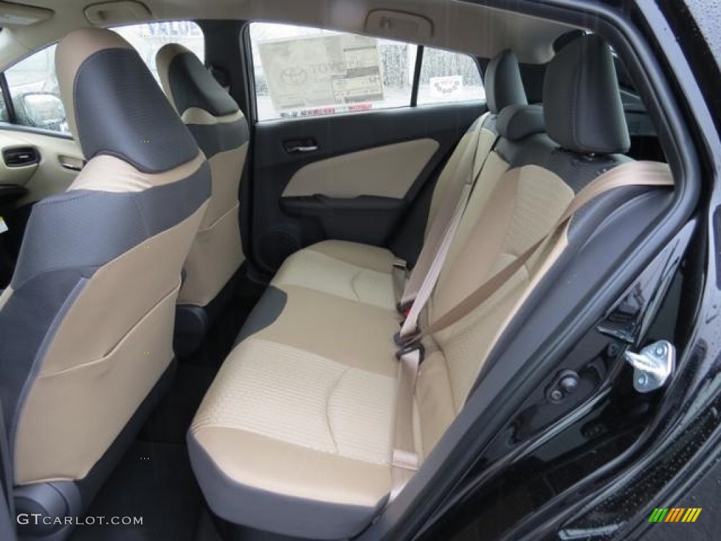 2017 Toyota Prius Two Rear Seat Photo #117544004