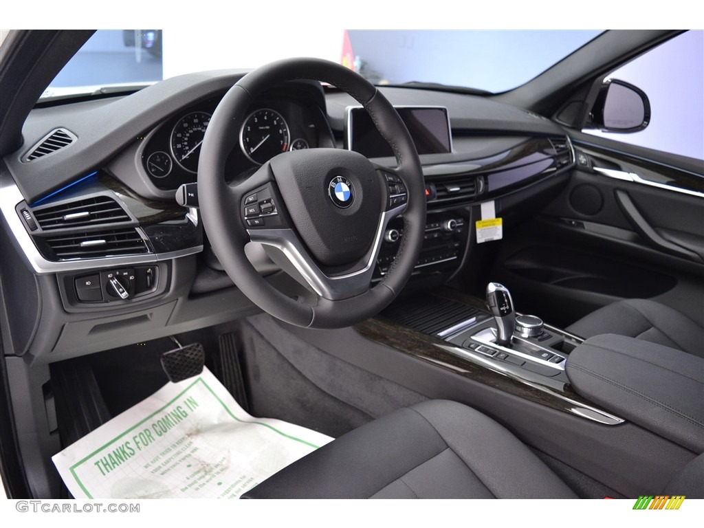 2017 BMW X5 sDrive35i Black Dashboard Photo #117544007