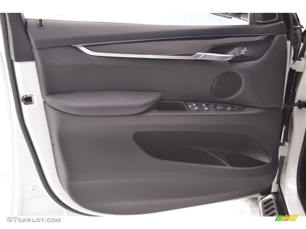 2017 BMW X5 sDrive35i Black Door Panel Photo #117544112