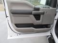 Earth Gray 2017 Ford F150 XLT SuperCrew Door Panel