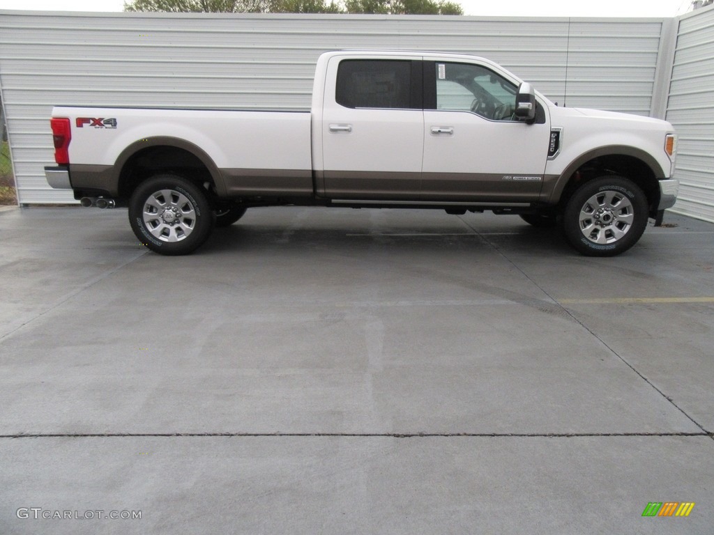 White Platinum 2017 Ford F250 Super Duty King Ranch Crew Cab 4x4 Exterior Photo #117548732