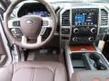 2017 Ford F250 Super Duty King Ranch Mesa Antique Java Interior Dashboard Photo