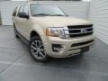 2017 White Gold Ford Expedition EL XLT  photo #2