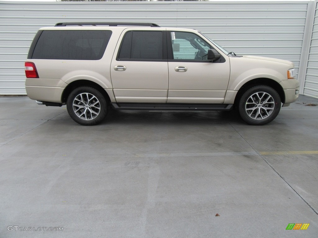 White Gold 2017 Ford Expedition EL XLT Exterior Photo #117548996