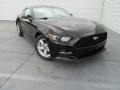 2017 Shadow Black Ford Mustang V6 Coupe  photo #1