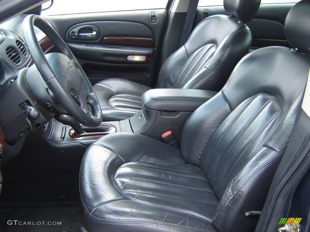 2001 LHS Sedan - Shale Green Metallic / Dark Slate Gray photo #9