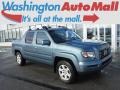 2007 Steel Blue Metallic Honda Ridgeline RTL  photo #1