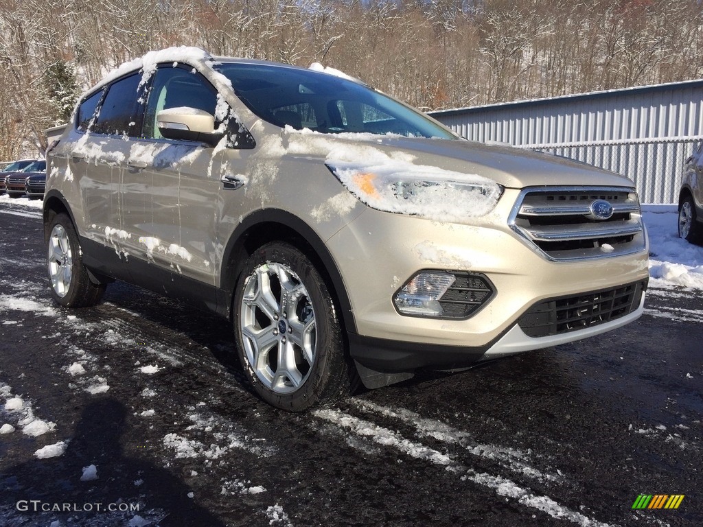 2017 Escape Titanium 4WD - White Gold / Medium Light Stone photo #4