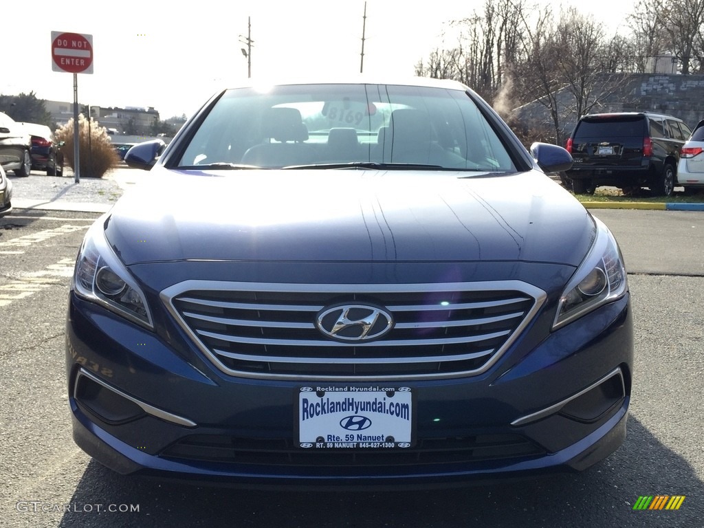 2016 Sonata SE - Lakeside Blue / Gray photo #2
