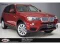 Melbourne Red Metallic 2017 BMW X3 sDrive28i