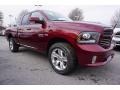 2017 Delmonico Red Pearl Ram 1500 Sport Quad Cab 4x4  photo #4