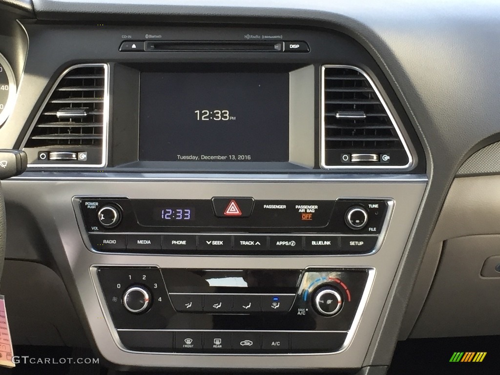 2016 Sonata SE - Lakeside Blue / Gray photo #14