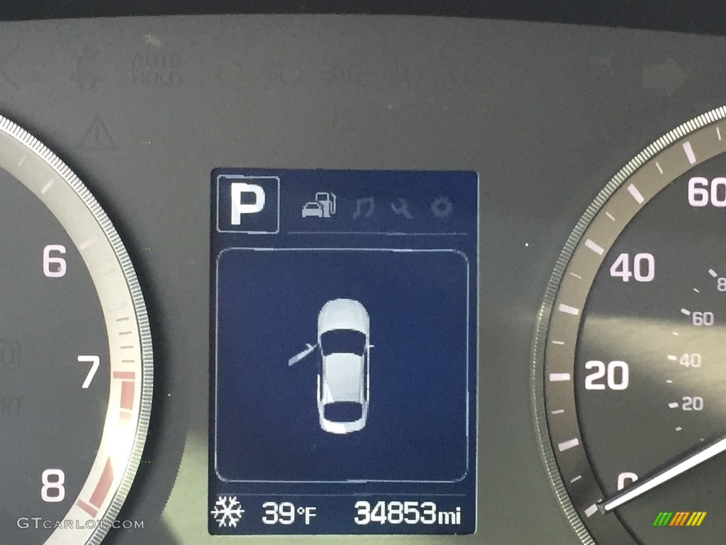 2016 Sonata SE - Lakeside Blue / Gray photo #20