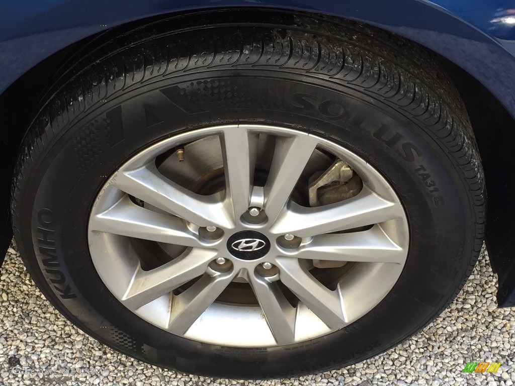 2016 Sonata SE - Lakeside Blue / Gray photo #28