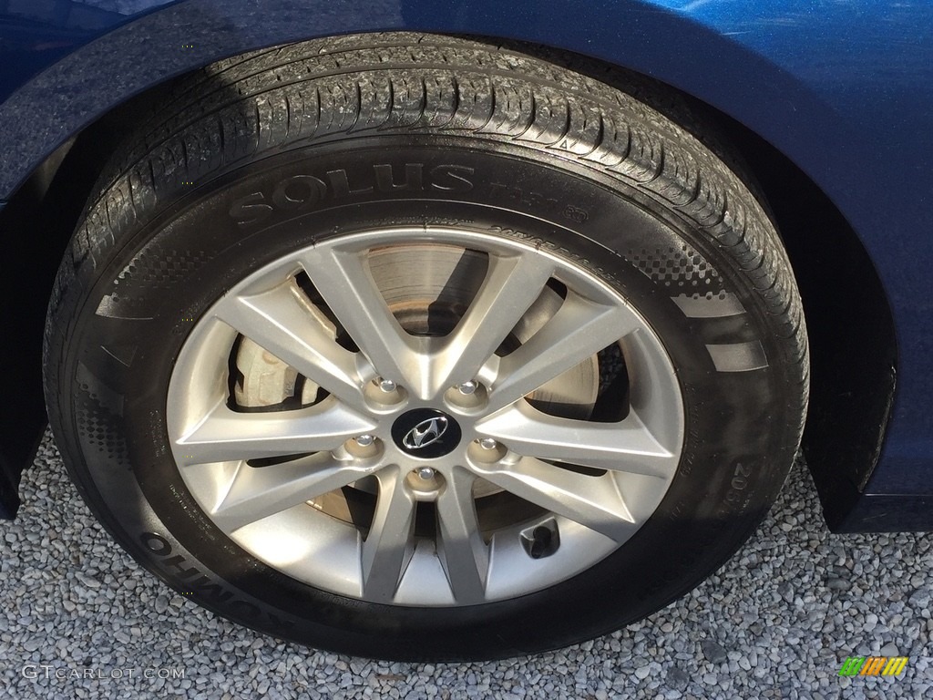 2016 Sonata SE - Lakeside Blue / Gray photo #29