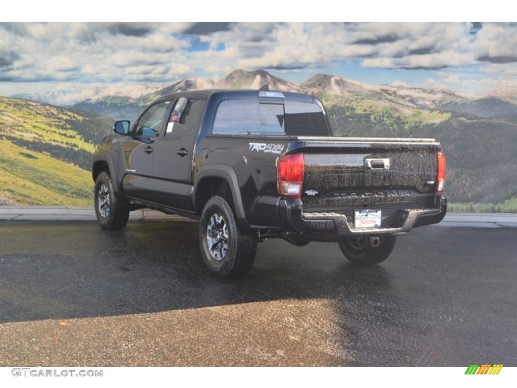 2017 Tacoma TRD Off Road Double Cab 4x4 - Black / TRD Graphite photo #3